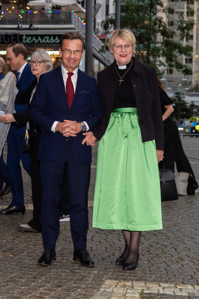 Ulf Kristersson med fru 